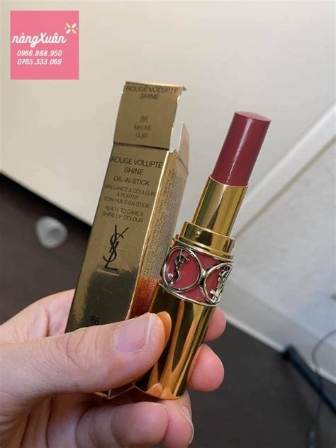 ysl cool mauve|YSL Mauve Cuir (86) Rouge Volupte Shine Oil.